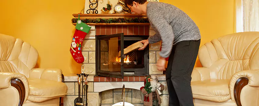 Gas to Wood-Burning Fireplace Conversion Services in Papillion, Nebraska