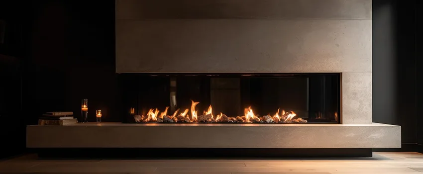 Gas Fireplace Ember Bed Design Services in Papillion, Nebraska