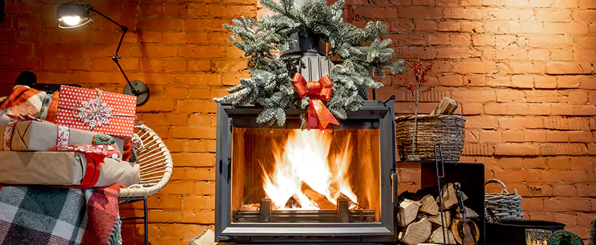 Travis Industries Linear Gas Fireplace Installation in Papillion, Nebraska