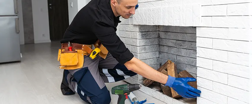 Fireplace Damaged Damper Frame Repair Services in Papillion, Nebraska